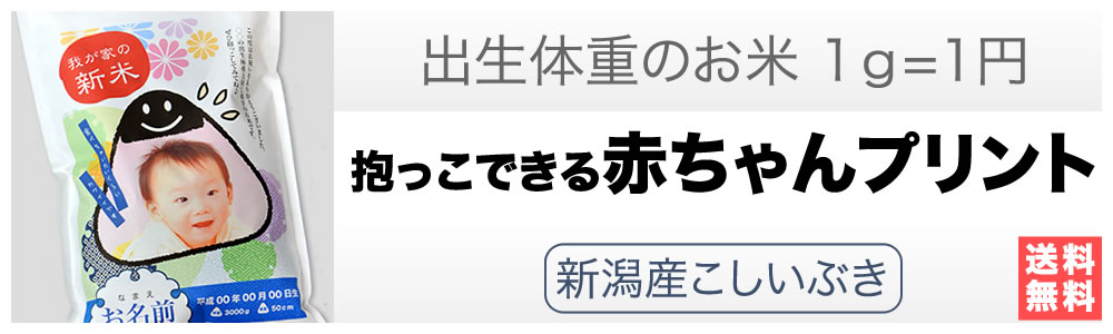 1g=1円 送料無料 出生体重のこしいぶき