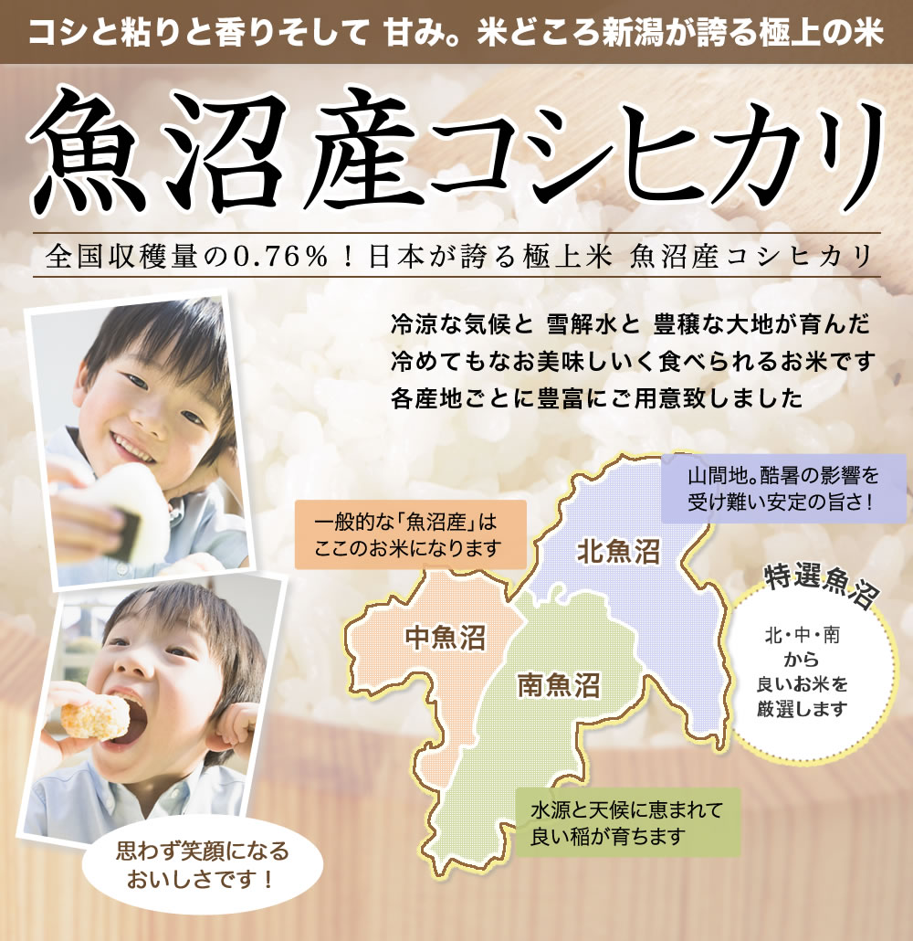 新潟産コシヒカリ