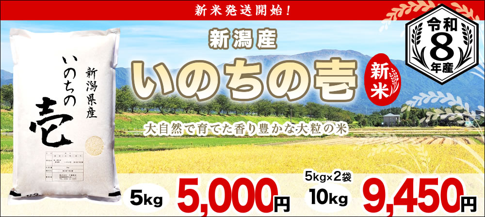 新潟産いのちの壱